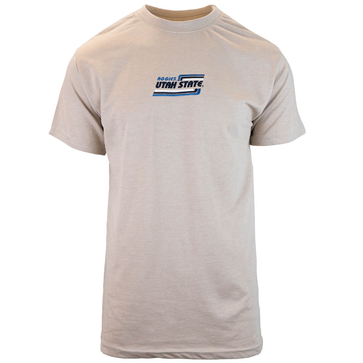 Utah State Embroidered Vintage Tan Unisex T-Shirt